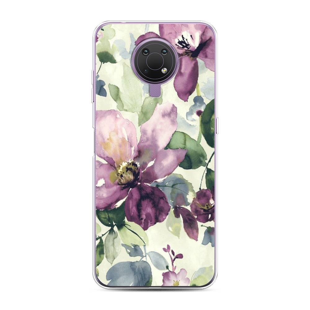 Чехол Awog на Nokia G10 / Нокиа G10 "Сиреневые цветы-акварель", Фиолетовый, 124050-10
Чехол Awog на Nokia G10 / Нокиа G10 "Сиреневые цветы-акварель", Фиолетовый, 124050-10