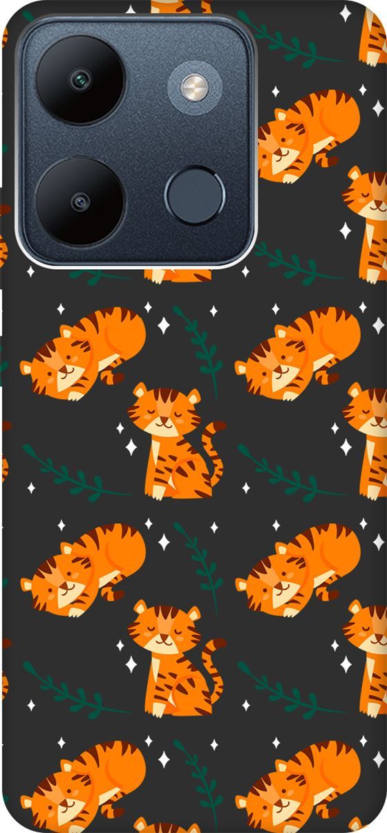 Чехол на Infinix Smart 7/Tecno Spark Go 2023/Pop 7/Pop 7 Pro "Tigers" черный, Черный;белый, 158853
Чехол на Infinix Smart 7/Tecno Spark Go 2023/Pop 7/Pop 7 Pro "Tigers" черный, Черный;белый, 158853