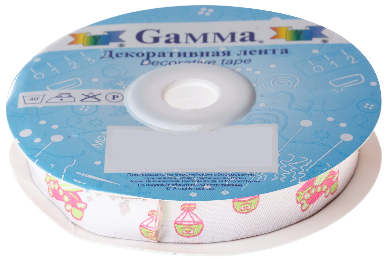 Gamma 22 мм, 10 м, отделочная, салатово-розовая, Розовый, 22 мм, 10 м, отделочная, салатово-розовая
Gamma 22 мм, 10 м, отделочная, салатово-розовая, Розовый, 22 мм, 10 м, отделочная, салатово-розовая