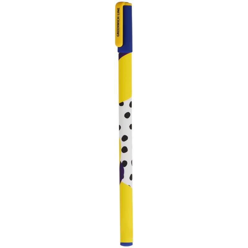 Ручка шариковая Greenwich Line Creative dots синяя, 0,7мм, игольчатый стержень, софт-тач
Ручка шариковая Greenwich Line Creative dots синяя, 0,7мм, игольчатый стержень, софт-тач