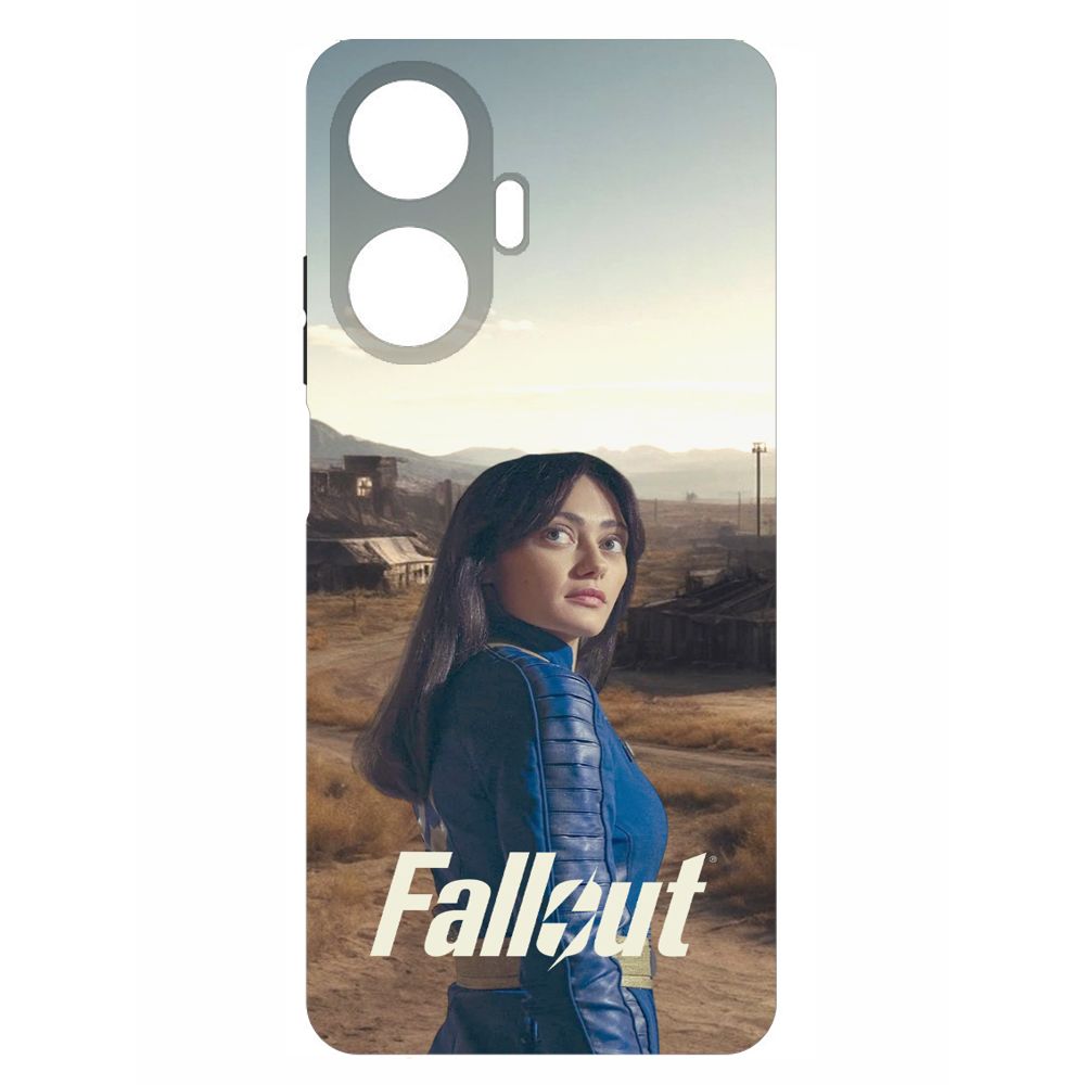 Чехол-накладка Krutoff Soft Case Фоллаут (Fallout) - Люси в пустошах для Realme C55 черный
Чехол-накладка Krutoff Soft Case Фоллаут (Fallout) - Люси в пустошах для Realme C55 черный