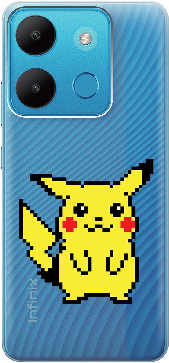 Чехол на Infinix Smart 7/Tecno Spark Go 2023/Pop 7 Pro "Pixel Pikachu" прозрачный, Прозрачный;желтый, 158850
Чехол на Infinix Smart 7/Tecno Spark Go 2023/Pop 7 Pro "Pixel Pikachu" прозрачный, Прозрачный;желтый, 158850