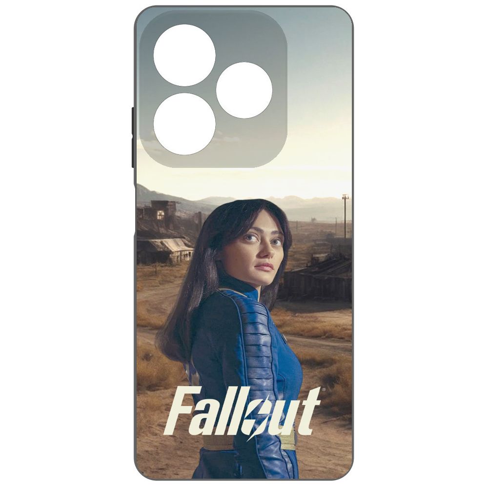 Чехол-накладка Krutoff Soft Case Фоллаут (Fallout) - Люси в пустошах для ITEL P55 черный
Чехол-накладка Krutoff Soft Case Фоллаут (Fallout) - Люси в пустошах для ITEL P55 черный
