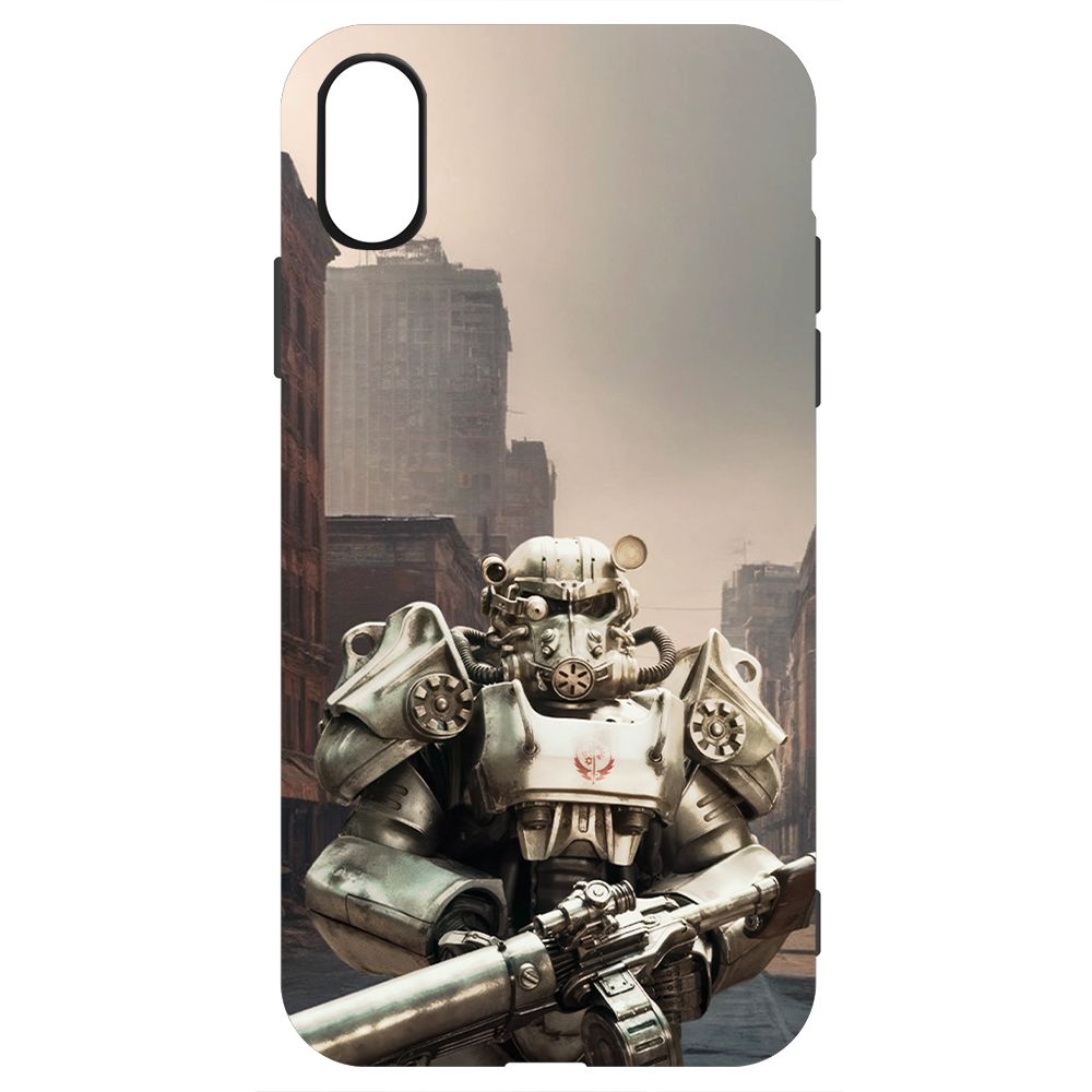 Чехол-накладка Krutoff Soft Case Фоллаут (Fallout) - Рыцарь Братства для iPhone X черный
Чехол-накладка Krutoff Soft Case Фоллаут (Fallout) - Рыцарь Братства для iPhone X черный