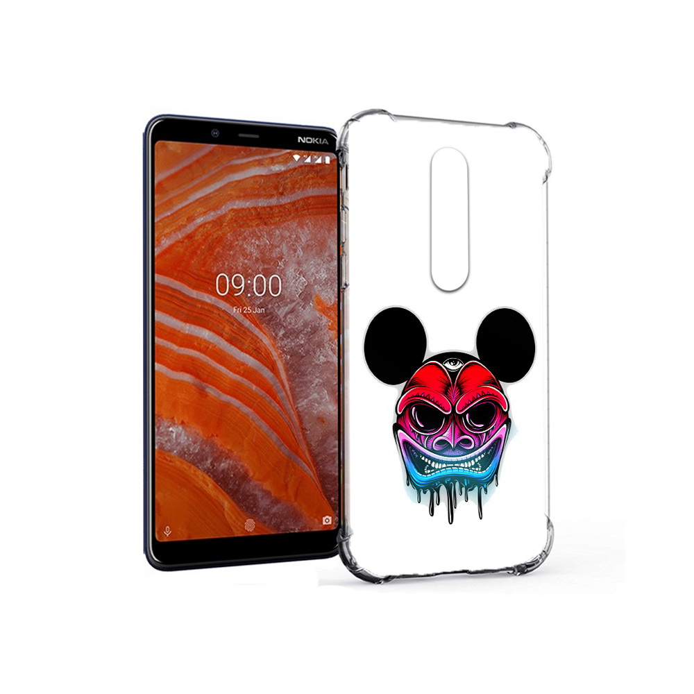 Чехол MyPads Tocco для Nokia 3.1 Plus микки в маске (PT121397.96.473), Прозрачный, Tocco
Чехол MyPads Tocco для Nokia 3.1 Plus микки в маске (PT121397.96.473), Прозрачный, Tocco