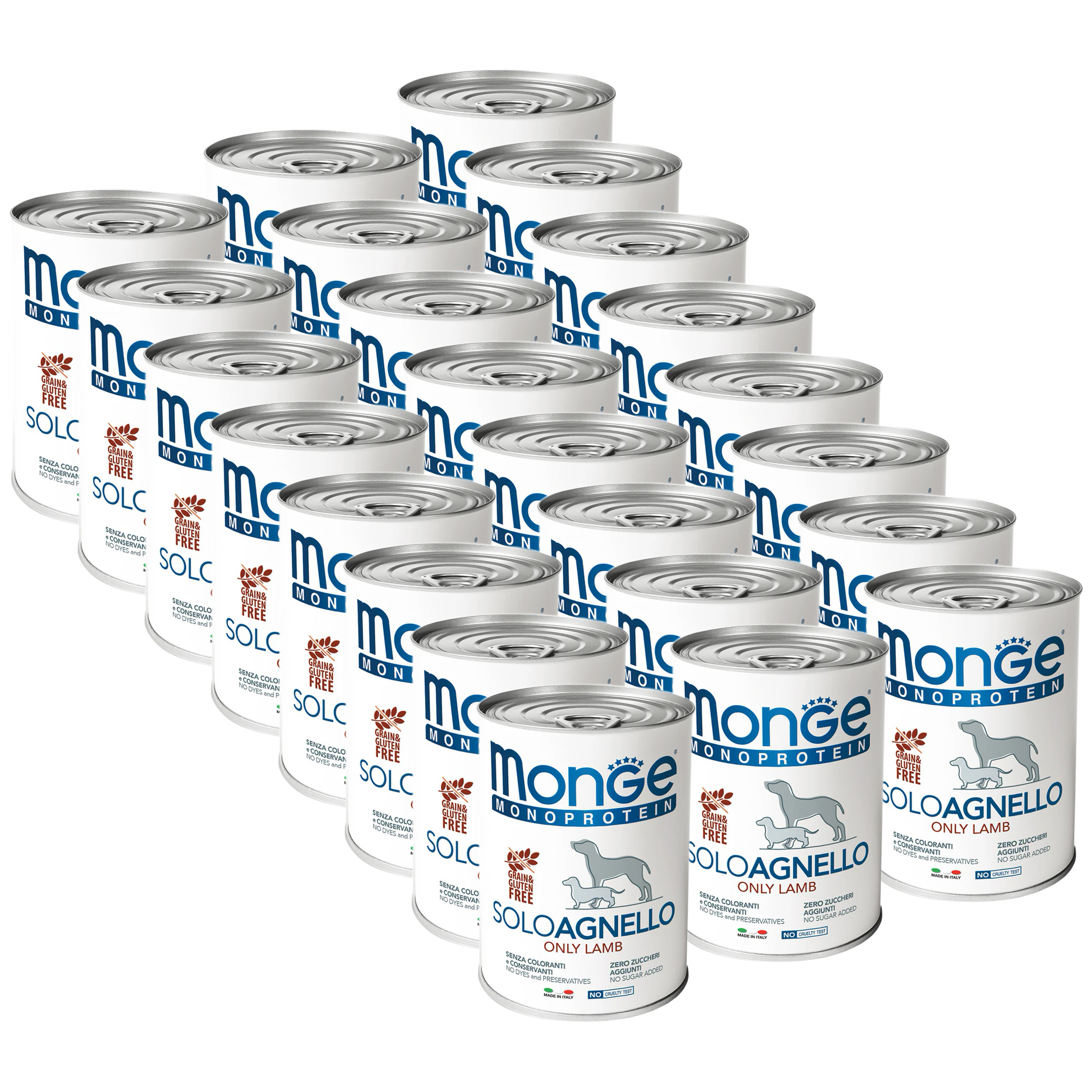 Консервы для собак Monge Monoprotein Solo, монобелковые, паштет с ягненком, 24шт по 400г, Monoprotein Solo
Консервы для собак Monge Monoprotein Solo, монобелковые, паштет с ягненком, 24шт по 400г, Monoprotein Solo