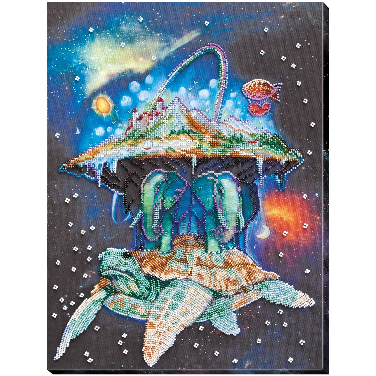 АВ-633 Набор для вышивки бисером на холсте 'Вселенная' 30*40см 
АВ-633 Набор для вышивки бисером на холсте 'Вселенная' 30*40см
