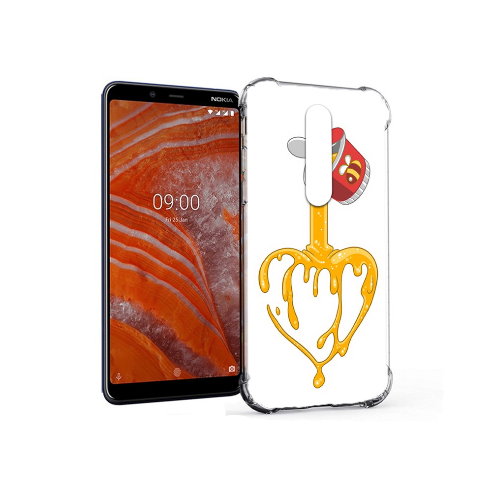 Чехол MyPads Tocco для Nokia 3.1 Plus медовое сердце (PT121397.96.471), Прозрачный, Tocco
Чехол MyPads Tocco для Nokia 3.1 Plus медовое сердце (PT121397.96.471), Прозрачный, Tocco