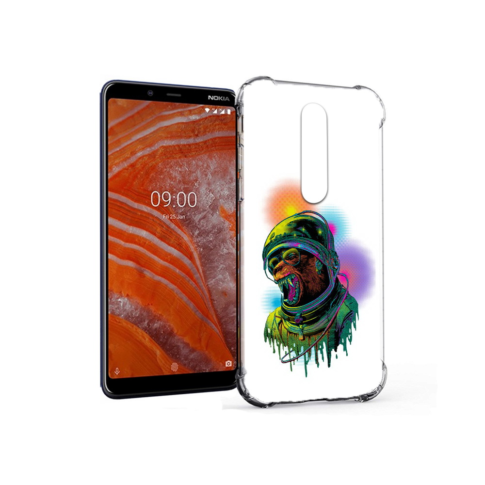 Чехол MyPads Tocco для Nokia 3.1 Plus медведь космонавт (PT121397.96.466), Прозрачный, Tocco 
Чехол MyPads Tocco для Nokia 3.1 Plus медведь космонавт (PT121397.96.466), Прозрачный, Tocco