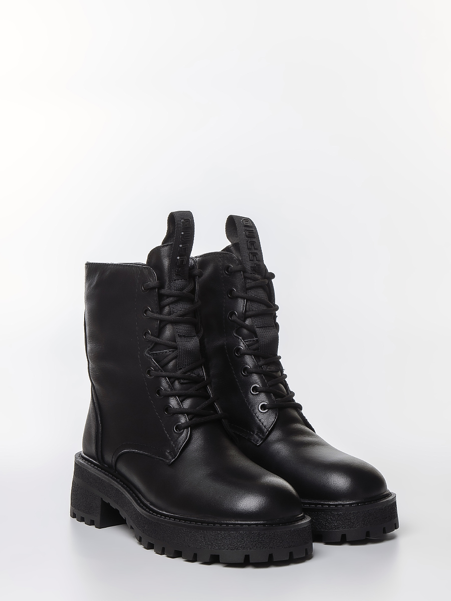 фото Ботинки женские color me 1025m-l06-1 черные 38 ru