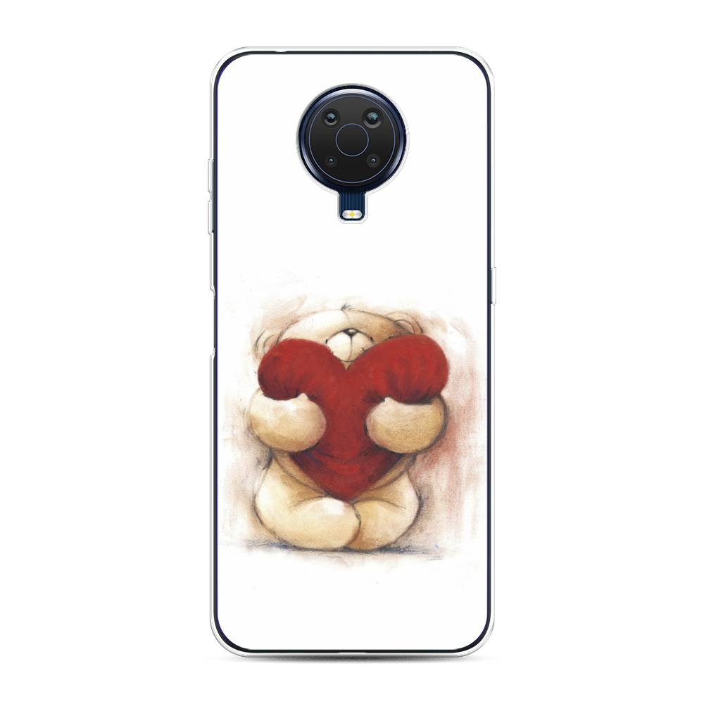 Чехол Awog на Nokia G20 / Нокиа G20 "Мишка с сердцем 1", Белый;красный;бежевый, 124150-6
Чехол Awog на Nokia G20 / Нокиа G20 "Мишка с сердцем 1", Белый;красный;бежевый, 124150-6