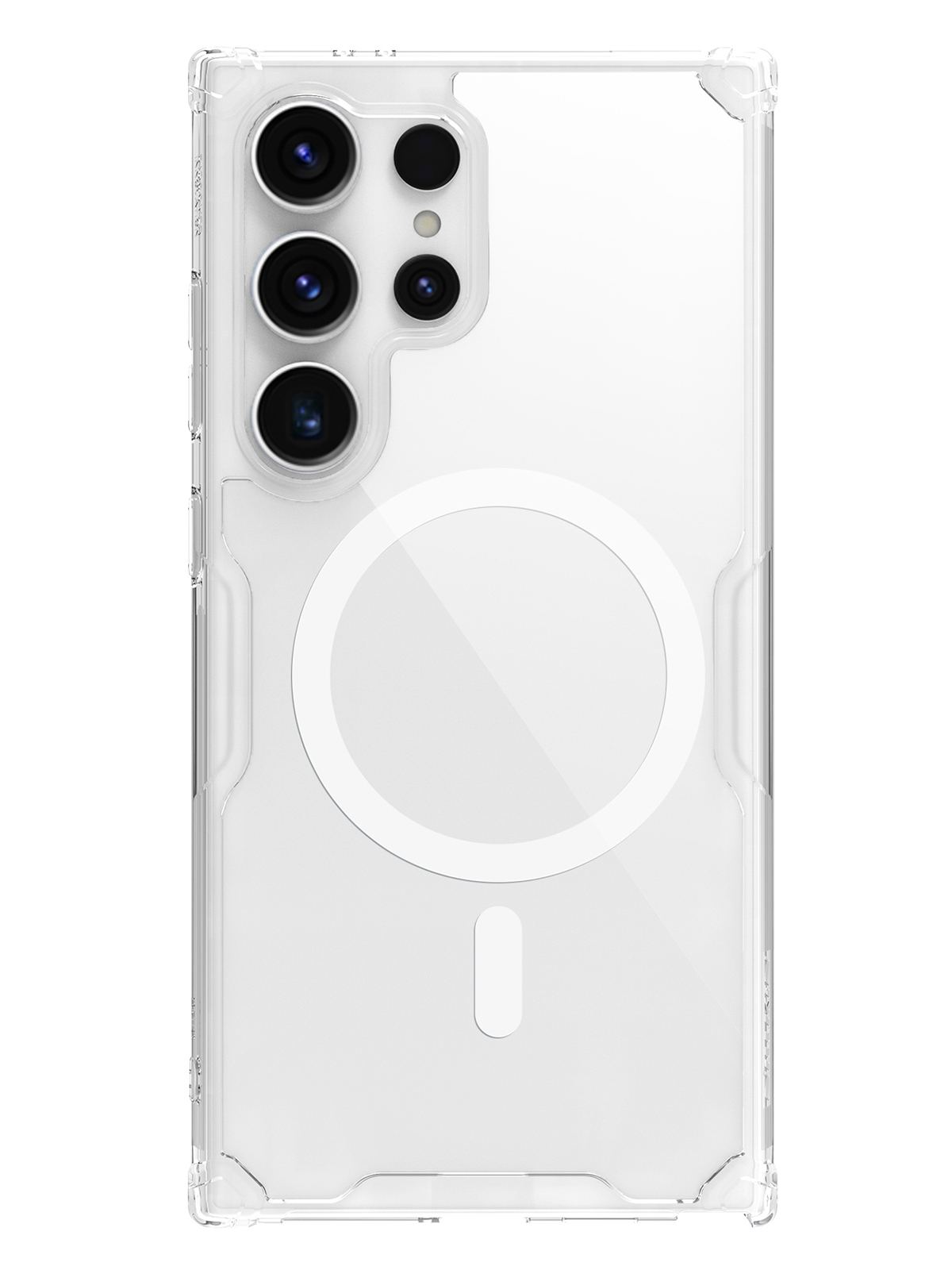 Чехол Nillkin для Samsung Galaxy S24 Ultra Magnetic с белым бампером, прозрачный, Белый
Чехол Nillkin для Samsung Galaxy S24 Ultra Magnetic с белым бампером, прозрачный, Белый