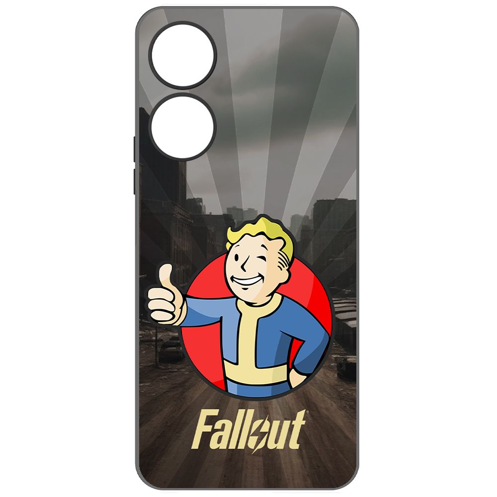 Чехол-накладка Krutoff Soft Case Фоллаут (Fallout) - Волт-бой для Honor X5 Plus черный
Чехол-накладка Krutoff Soft Case Фоллаут (Fallout) - Волт-бой для Honor X5 Plus черный