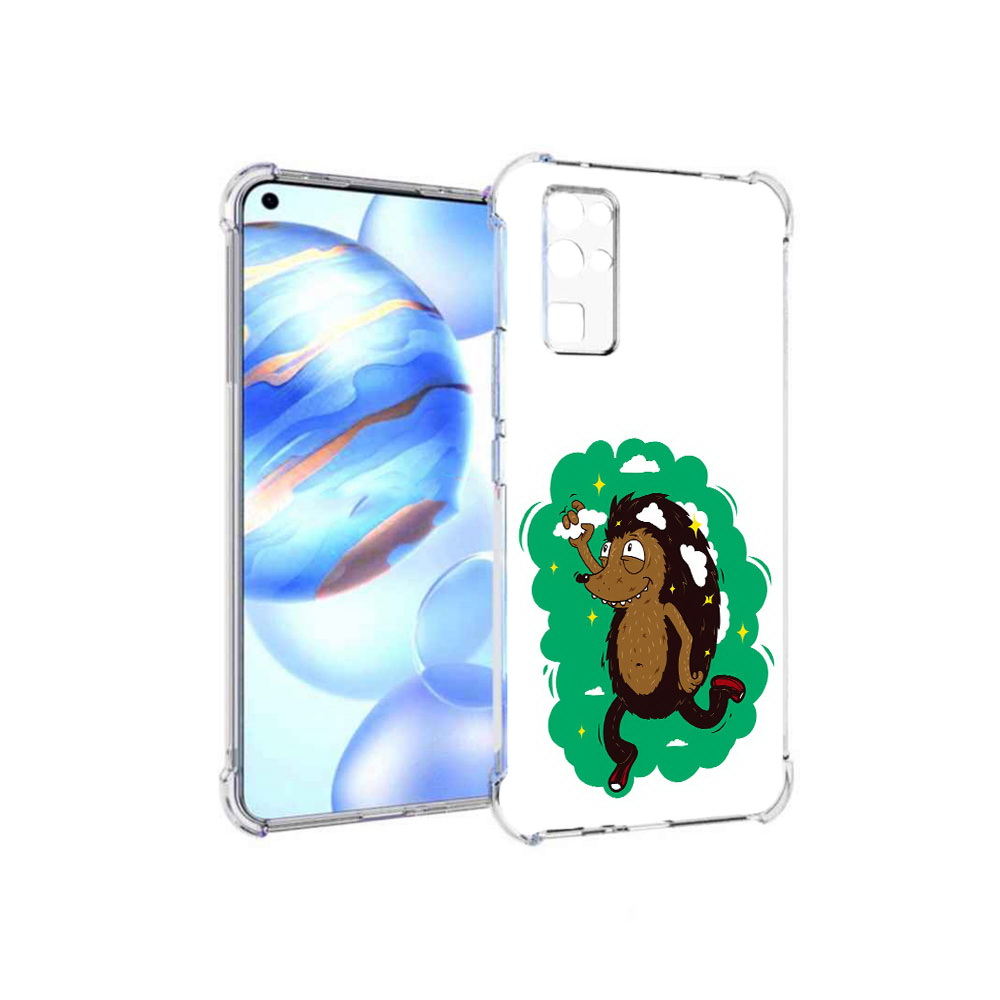 Чехол MyPads Tocco для Honor 30 Ежик в облаках (PT147988.19.77), Прозрачный, Tocco 
Чехол MyPads Tocco для Honor 30 Ежик в облаках (PT147988.19.77), Прозрачный, Tocco