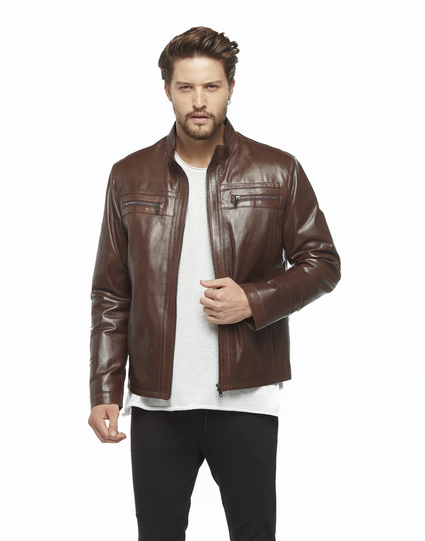 Кожаная куртка мужская Hodore H35-5063 коричневая XL (товары доставляются из-за рубежа), Коричневый, H35-5063
Кожаная куртка мужская Hodore H35-5063 коричневая XL (товары доставляются из-за рубежа), Коричневый, H35-5063