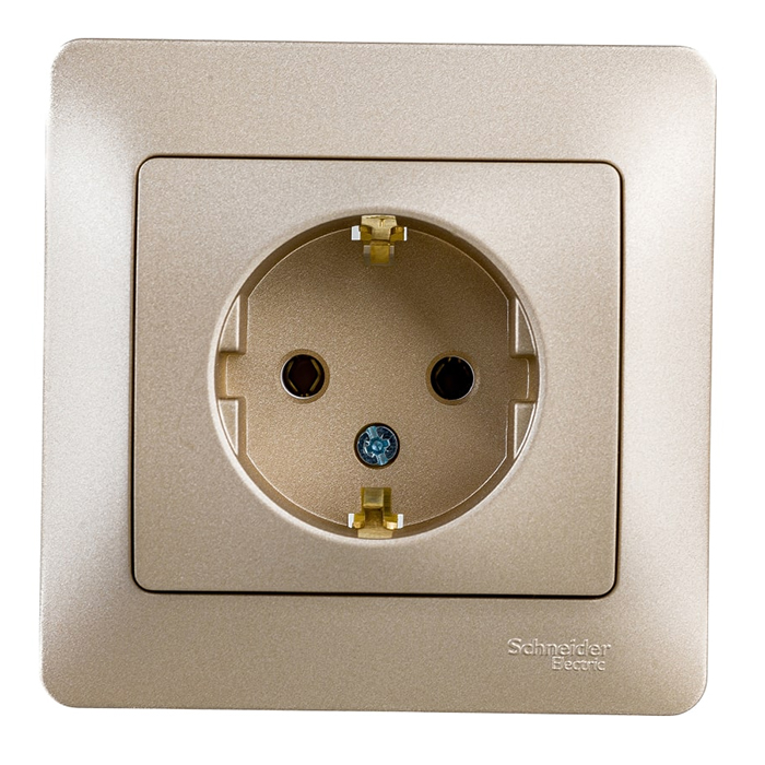 Schneider Electric Розетка Schneider Electric Glossa с заземлением в сборе. Титан, Коричневый
Schneider Electric Розетка Schneider Electric Glossa с заземлением в сборе. Титан, Коричневый