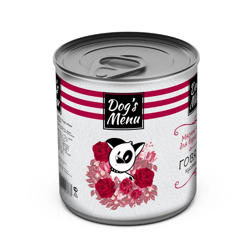 Консервы для собак Dog`s Menu с говядиной кусочки в соусе 3 шт по 750 г, полезный рацион
Консервы для собак Dog`s Menu с говядиной кусочки в соусе 3 шт по 750 г, полезный рацион