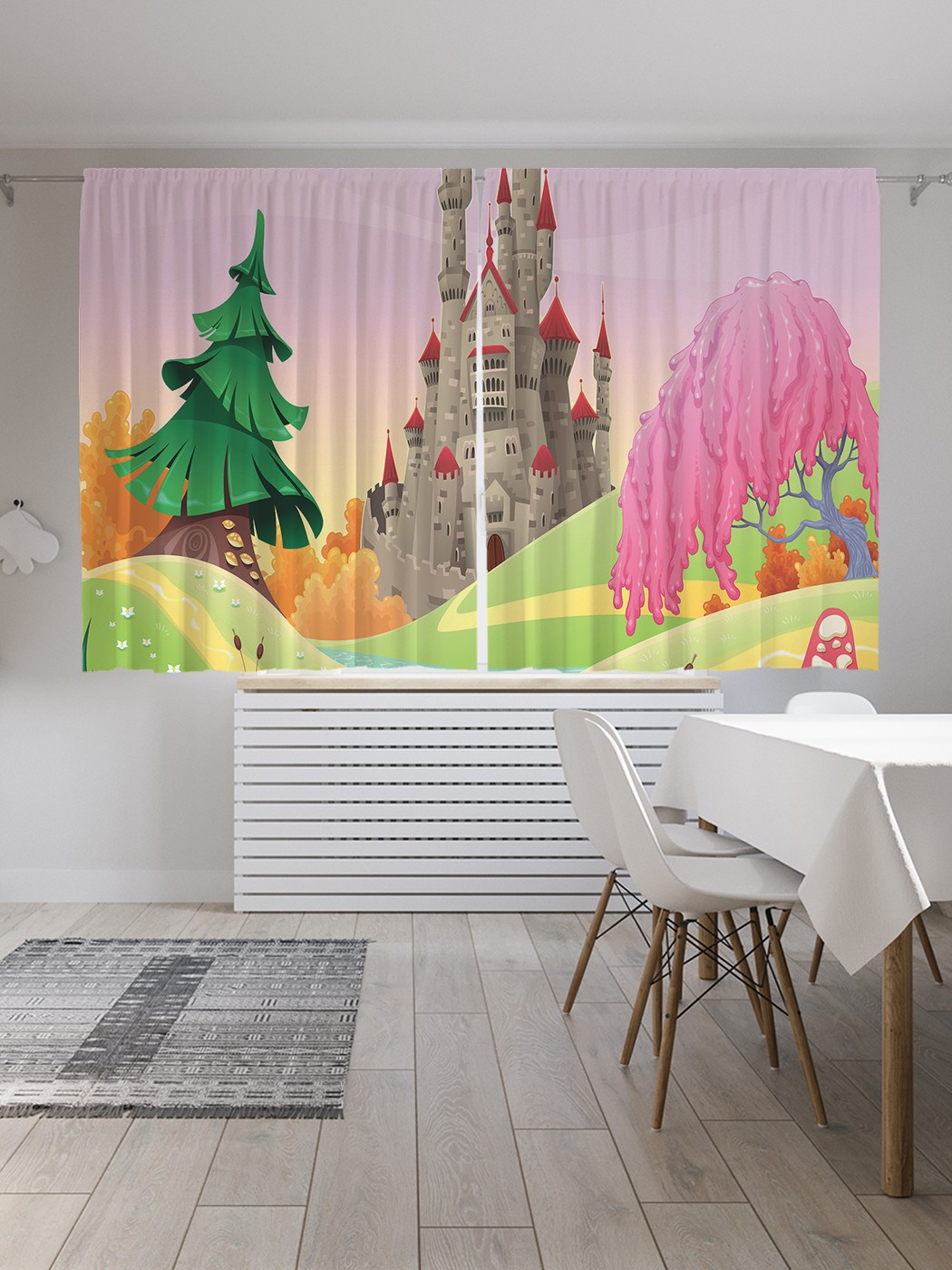 Классические шторы JoyArty "Замок у реки", серия Oxford DeLux, 2 полотна 145x180 см, Замок у реки
Классические шторы JoyArty "Замок у реки", серия Oxford DeLux, 2 полотна 145x180 см, Замок у реки