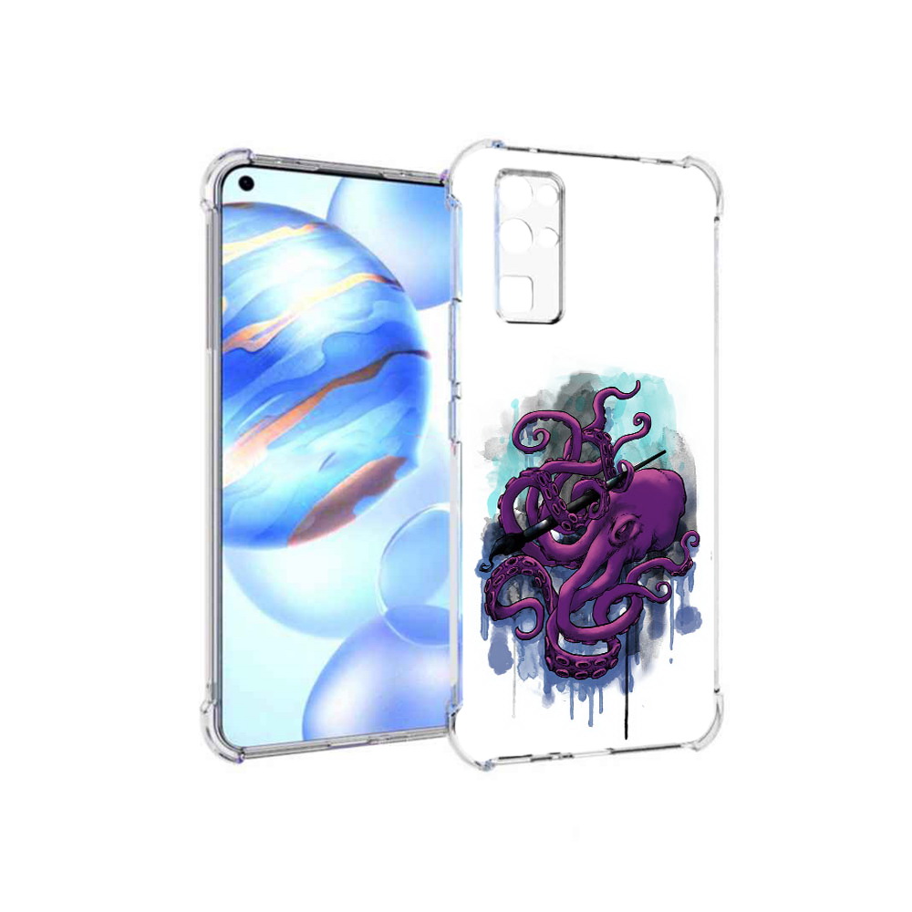 Чехол MyPads Tocco для Honor 30 фиолетовый осьминог (PT147988.19.658), Прозрачный, Tocco
Чехол MyPads Tocco для Honor 30 фиолетовый осьминог (PT147988.19.658), Прозрачный, Tocco