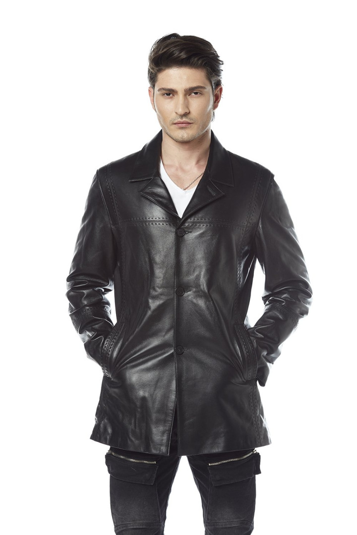 Кожаная куртка мужская Hodore H35-069 черная 3XL (товары доставляются из-за рубежа), Черный, H35-069
Кожаная куртка мужская Hodore H35-069 черная 3XL (товары доставляются из-за рубежа), Черный, H35-069