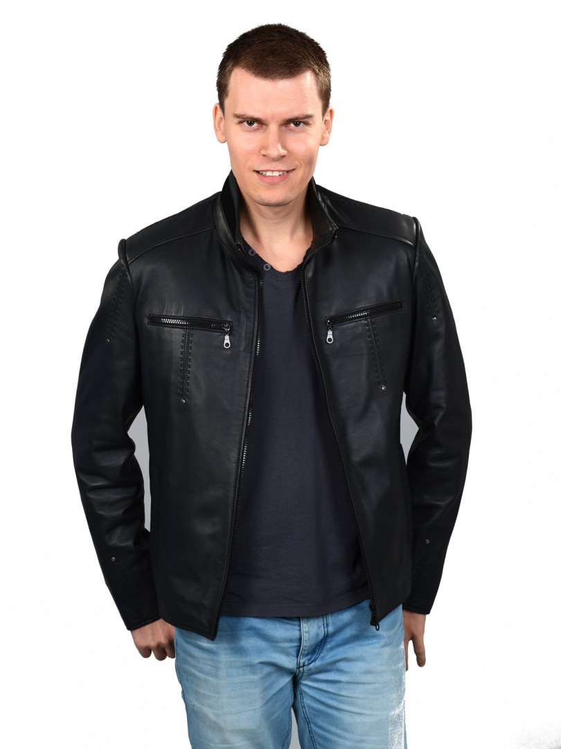 Кожаная куртка мужская Hodore H35-516S черная S (товары доставляются из-за рубежа), Черный, H35-516S
Кожаная куртка мужская Hodore H35-516S черная S (товары доставляются из-за рубежа), Черный, H35-516S