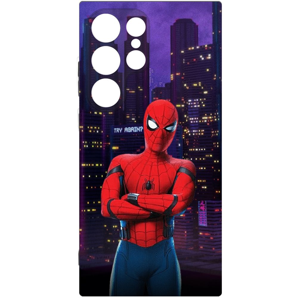 Чехол-накладка Krutoff Soft Case Человек-Паук. На крыше для Samsung Galaxy S24 Ultra, Черный
Чехол-накладка Krutoff Soft Case Человек-Паук. На крыше для Samsung Galaxy S24 Ultra, Черный