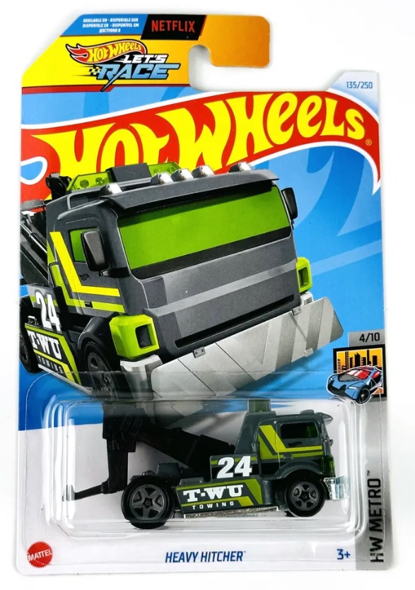 Машинка базовой коллекции Hot Wheels HEAVY HITCHER серая C4982 HTD68, Зеленый;серый, C4982
Машинка базовой коллекции Hot Wheels HEAVY HITCHER серая C4982 HTD68, Зеленый;серый, C4982