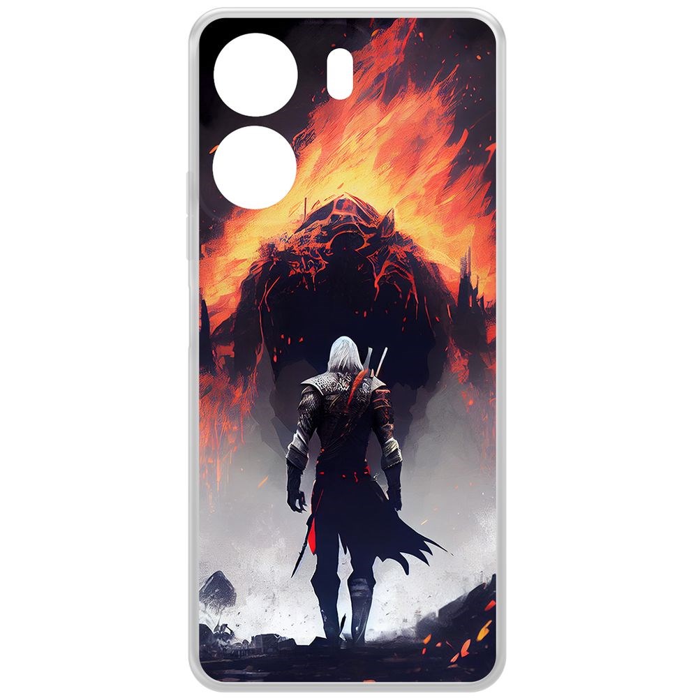 Чехол-накладка Krutoff Clear Case Ведьмак. Геральт для Xiaomi Poco C65, Прозрачный
Чехол-накладка Krutoff Clear Case Ведьмак. Геральт для Xiaomi Poco C65, Прозрачный