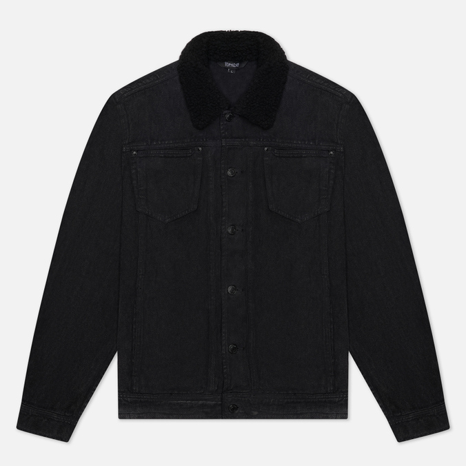 фото Джинсовая куртка мужская ripndip rnd4503 черная l