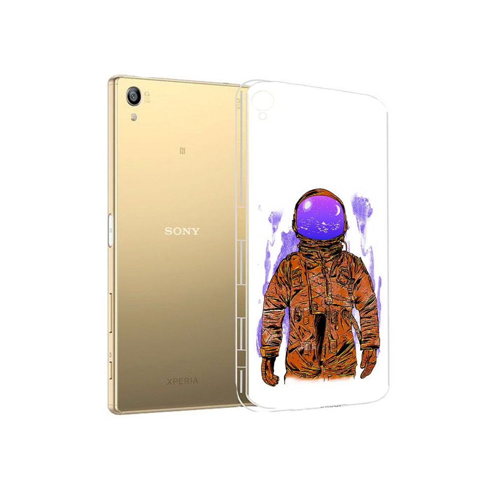 Чехол MyPads Tocco для Sony Xperia Z5 Premium нарисованный мужчина в скафандре, Прозрачный, Tocco 
Чехол MyPads Tocco для Sony Xperia Z5 Premium нарисованный мужчина в скафандре, Прозрачный, Tocco