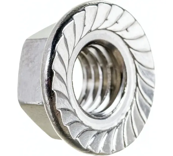Гайка шестигранная с фланцем с насечками DINFIX DIN 6923 А2 НЕРЖ M 3 (5 шт) 00-0004858
Гайка шестигранная с фланцем с насечками DINFIX DIN 6923 А2 НЕРЖ M 3 (5 шт) 00-0004858