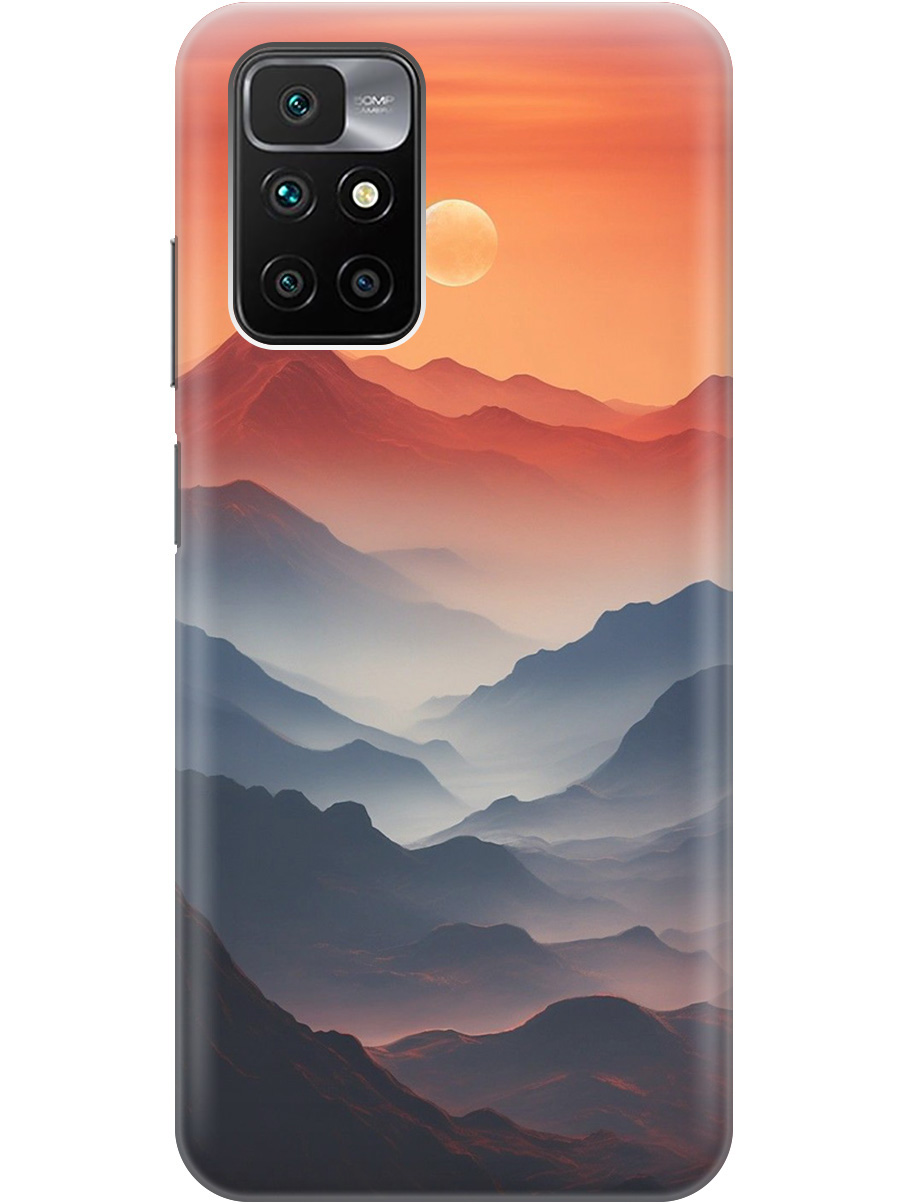 Силиконовый чехол на Xiaomi Redmi 10 с принтом "Луна над горами", Прозрачный;оранжевый;черный, 731907110
Силиконовый чехол на Xiaomi Redmi 10 с принтом "Луна над горами", Прозрачный;оранжевый;черный, 731907110
