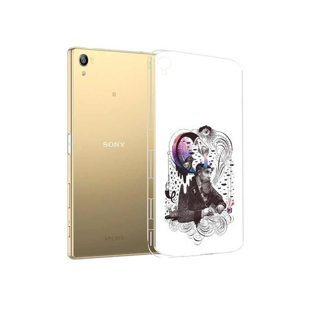 Чехол MyPads Tocco для Sony Xperia Z5 Premium абстракция думающий мужчина, Прозрачный, Tocco
Чехол MyPads Tocco для Sony Xperia Z5 Premium абстракция думающий мужчина, Прозрачный, Tocco