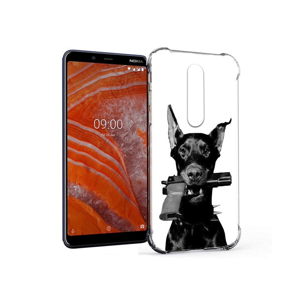 Чехол MyPads Tocco для Nokia 3.1 Plus доберман с пистолетом (PT121397.96.331), Прозрачный, Tocco
Чехол MyPads Tocco для Nokia 3.1 Plus доберман с пистолетом (PT121397.96.331), Прозрачный, Tocco