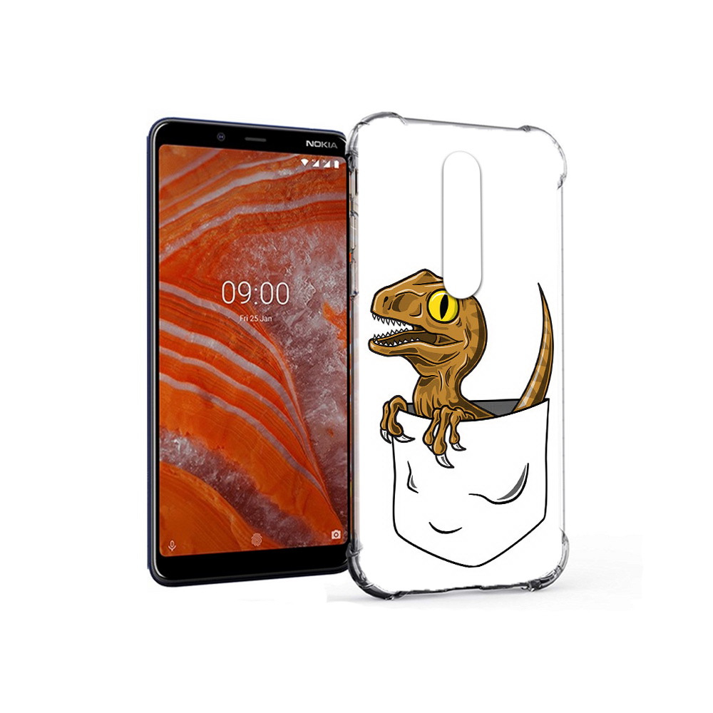 Чехол MyPads Tocco для Nokia 3.1 Plus динозавр в кармане (PT121397.96.327), Прозрачный, Tocco
Чехол MyPads Tocco для Nokia 3.1 Plus динозавр в кармане (PT121397.96.327), Прозрачный, Tocco