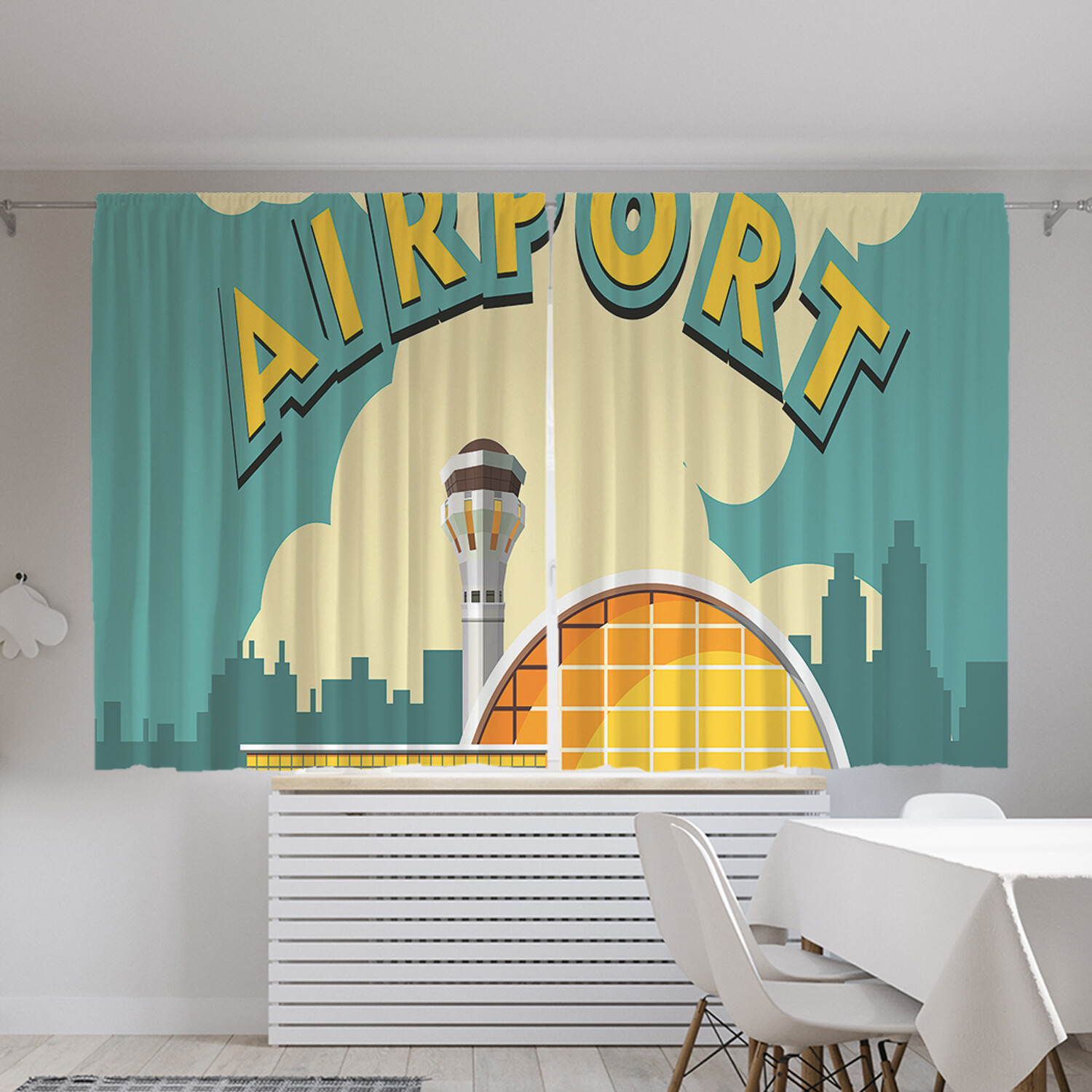Классические шторы JoyArty "Векторный аэропорт", серия Oxford DeLux, 2 полотна 145x180 см, Векторный аэропорт
Классические шторы JoyArty "Векторный аэропорт", серия Oxford DeLux, 2 полотна 145x180 см, Векторный аэропорт