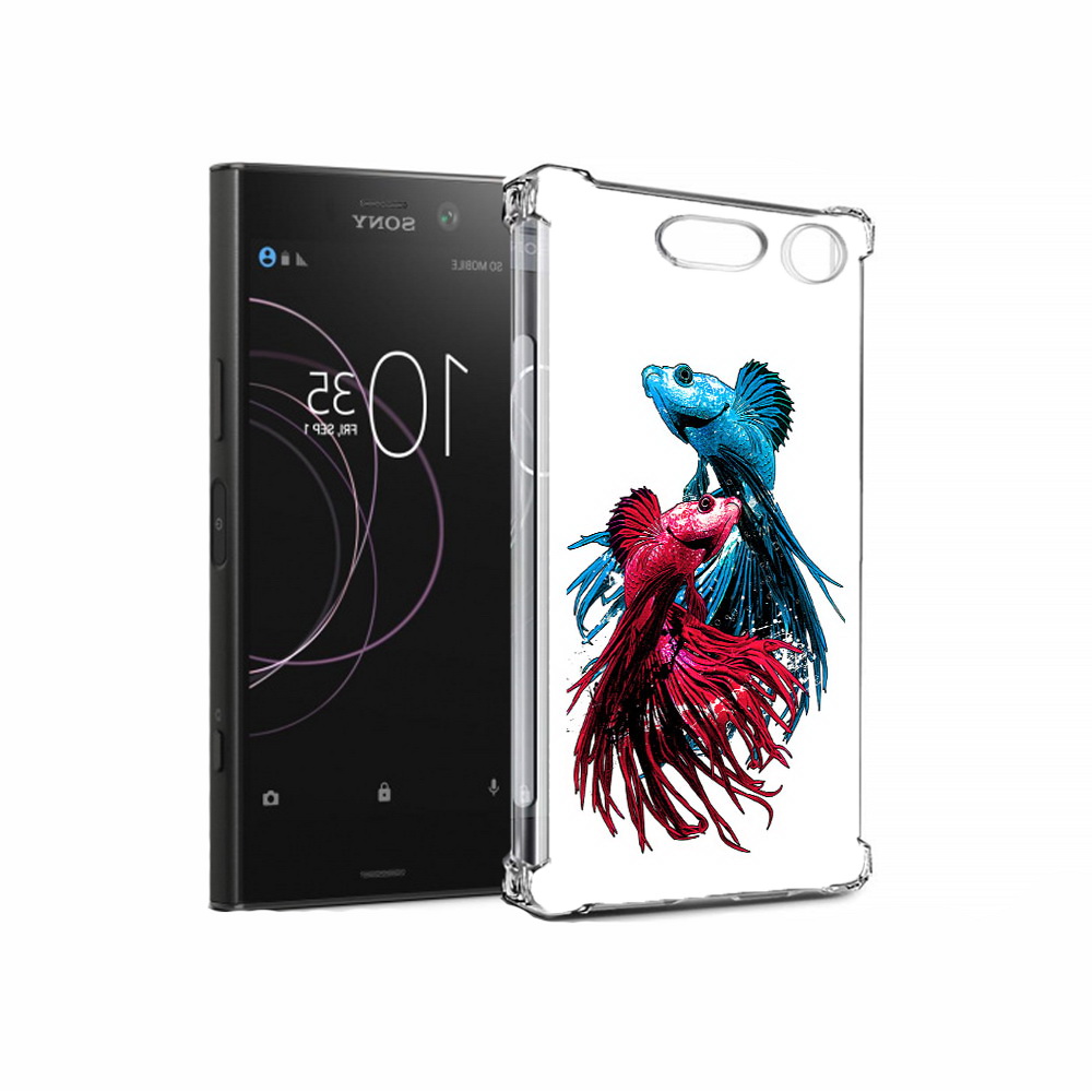 Чехол MyPads Tocco для Sony Xperia XZ1 рыбы петушки (PT77229.221.592), Прозрачный, Tocco
Чехол MyPads Tocco для Sony Xperia XZ1 рыбы петушки (PT77229.221.592), Прозрачный, Tocco