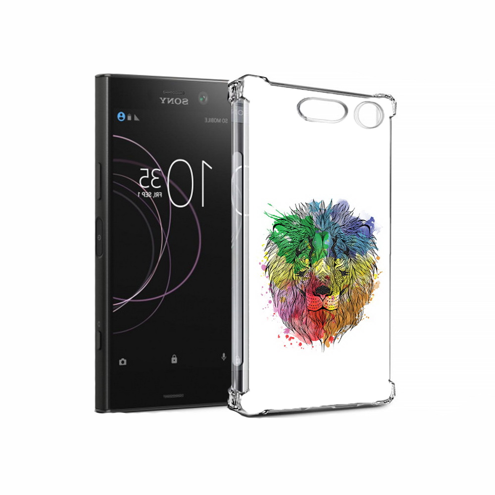 Чехол MyPads Tocco для Sony Xperia XZ1 разноцветный гордый лев (PT77229.221.573), Прозрачный, Tocco
Чехол MyPads Tocco для Sony Xperia XZ1 разноцветный гордый лев (PT77229.221.573), Прозрачный, Tocco