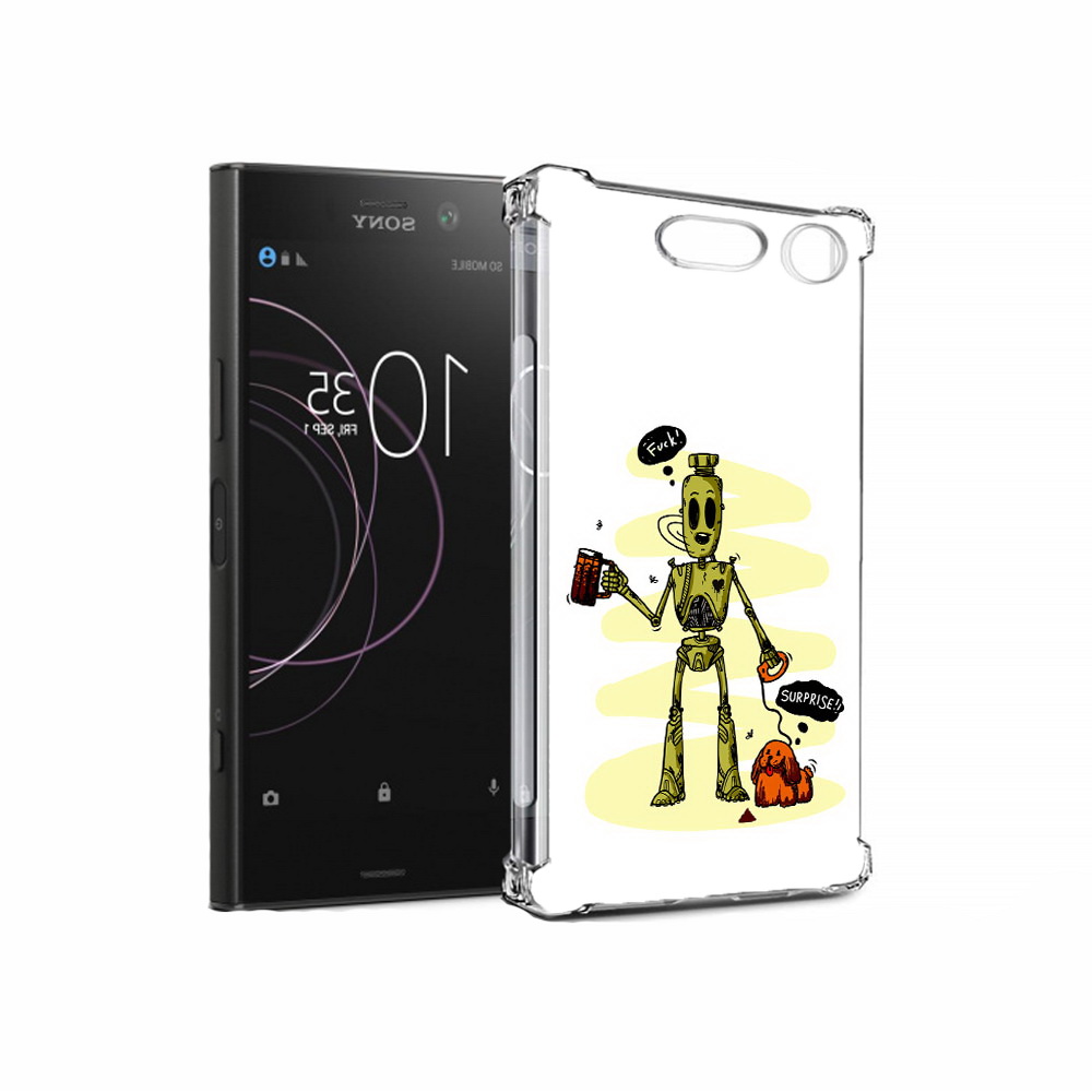 Чехол MyPads Tocco для Sony Xperia XZ1 прикольный робот (PT77229.221.557), Прозрачный, Tocco
Чехол MyPads Tocco для Sony Xperia XZ1 прикольный робот (PT77229.221.557), Прозрачный, Tocco