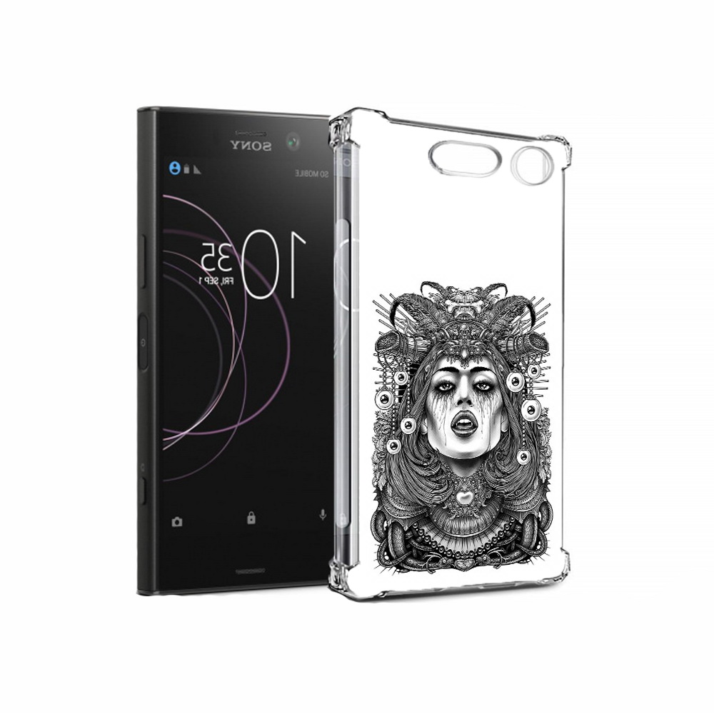 Чехол MyPads Tocco для Sony Xperia XZ1 портрет девушки черно белый (PT77229.221.551), Прозрачный, Tocco
Чехол MyPads Tocco для Sony Xperia XZ1 портрет девушки черно белый (PT77229.221.551), Прозрачный, Tocco
