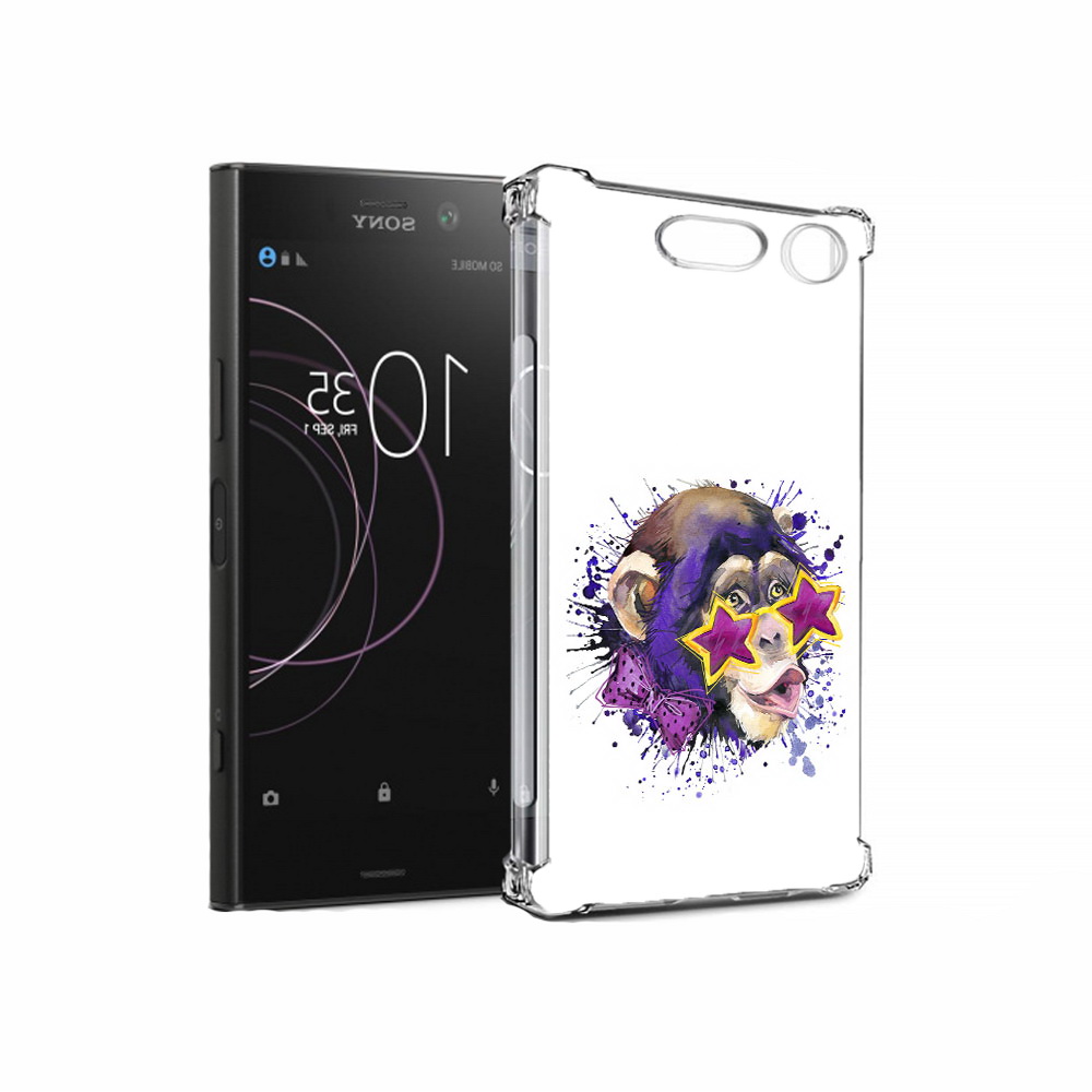 Чехол MyPads Tocco для Sony Xperia XZ1 обезьяна в очках (PT77229.221.524), Прозрачный, Tocco
Чехол MyPads Tocco для Sony Xperia XZ1 обезьяна в очках (PT77229.221.524), Прозрачный, Tocco