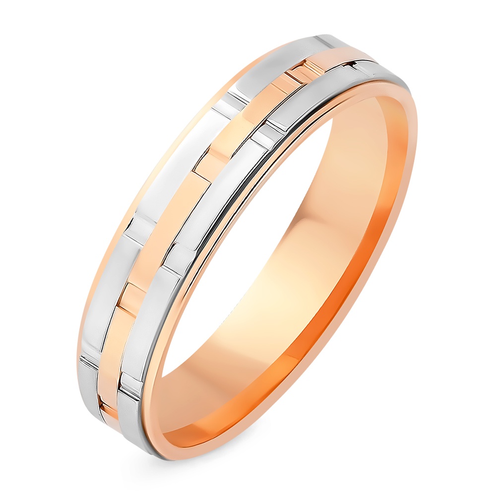 Кольцо обручальное из комбинированного золота р. , 585Gold 699000258, 699000258
Кольцо обручальное из комбинированного золота р. , 585Gold 699000258, 699000258
