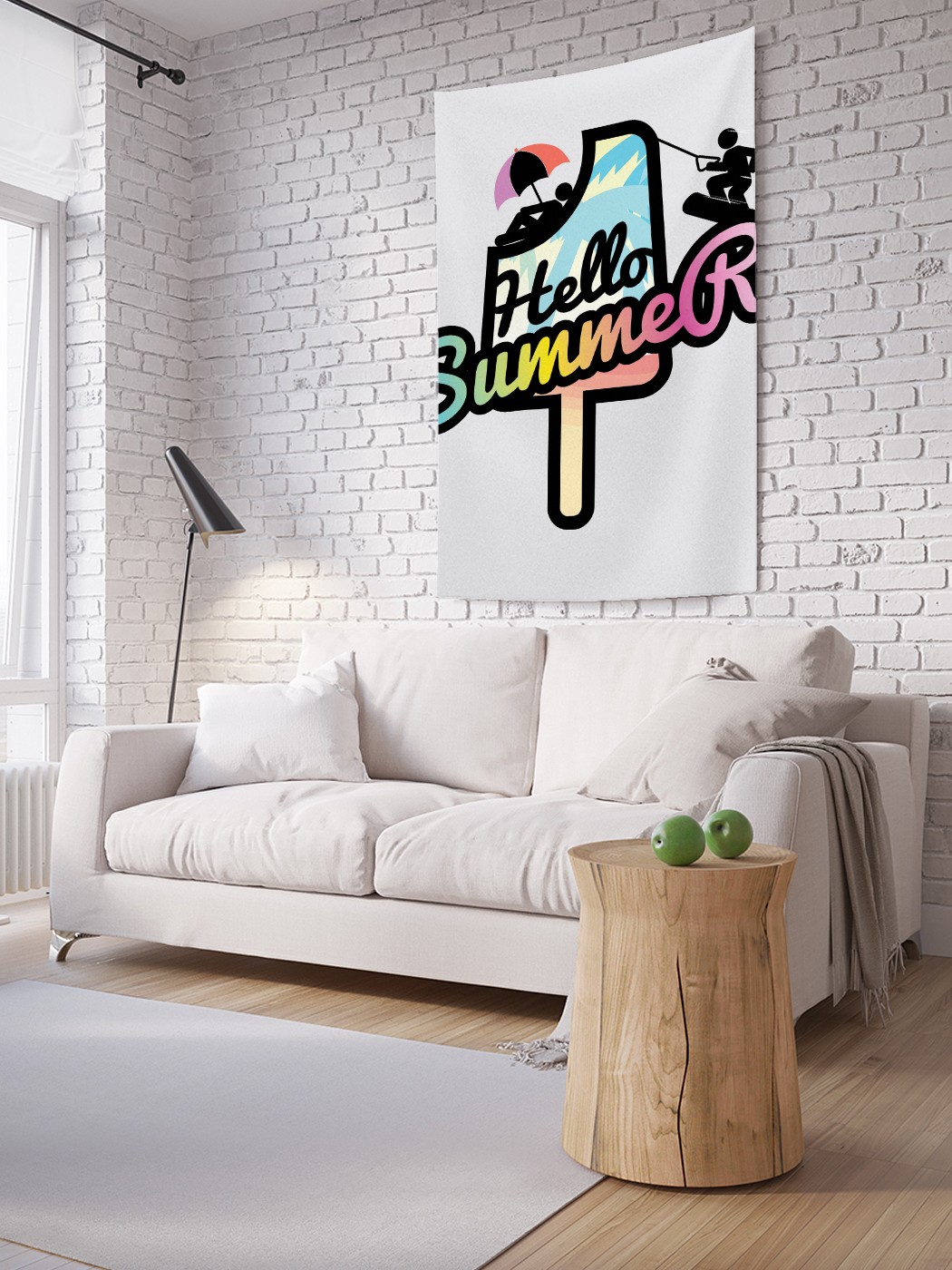 Вертикальное фотопанно на стену JoyArty Привет летний отдых 150x200 см, Привет летний отдых
Вертикальное фотопанно на стену JoyArty Привет летний отдых 150x200 см, Привет летний отдых