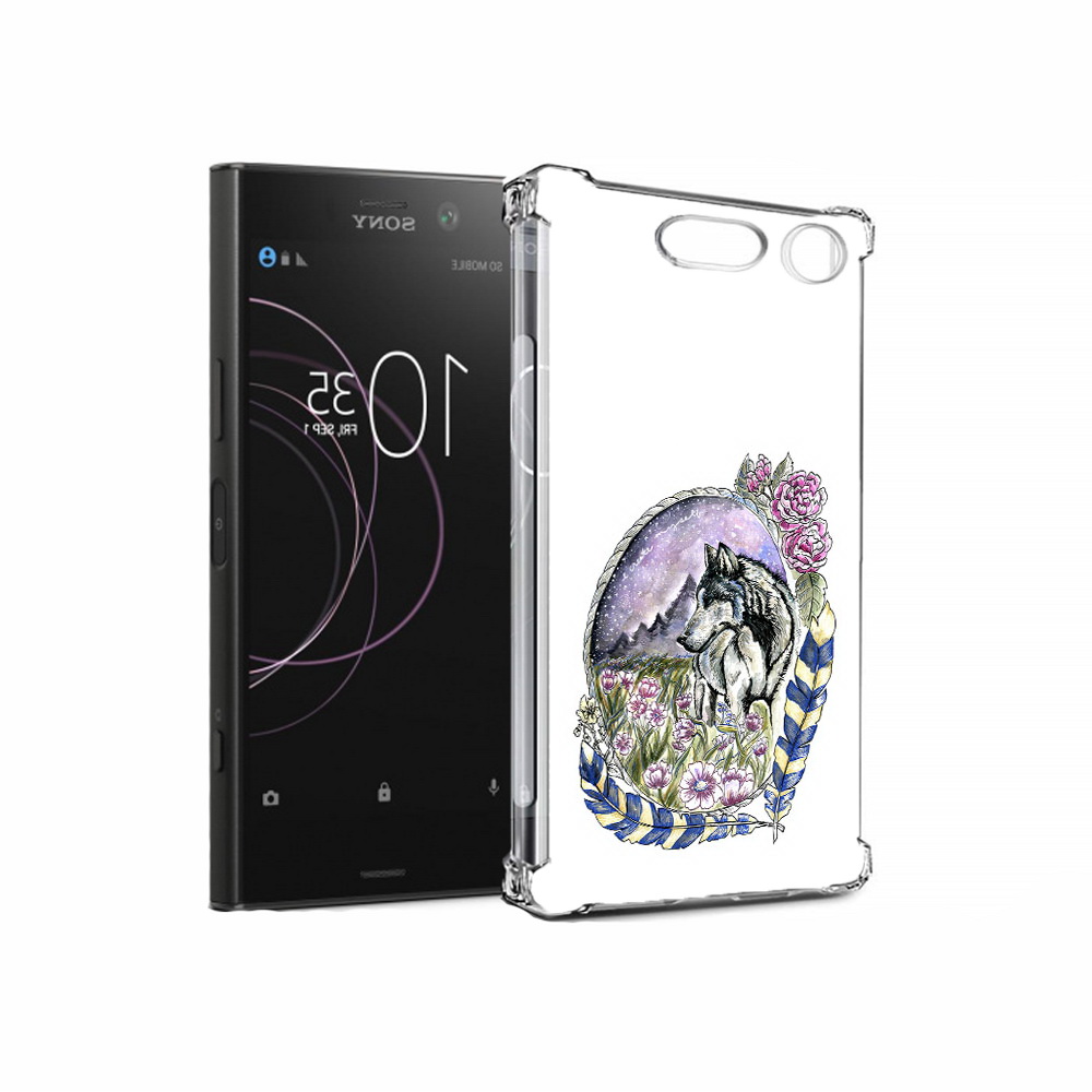 Чехол MyPads Tocco для Sony Xperia XZ1 нарисованный волк в цветах с перьями, Прозрачный, Tocco
Чехол MyPads Tocco для Sony Xperia XZ1 нарисованный волк в цветах с перьями, Прозрачный, Tocco