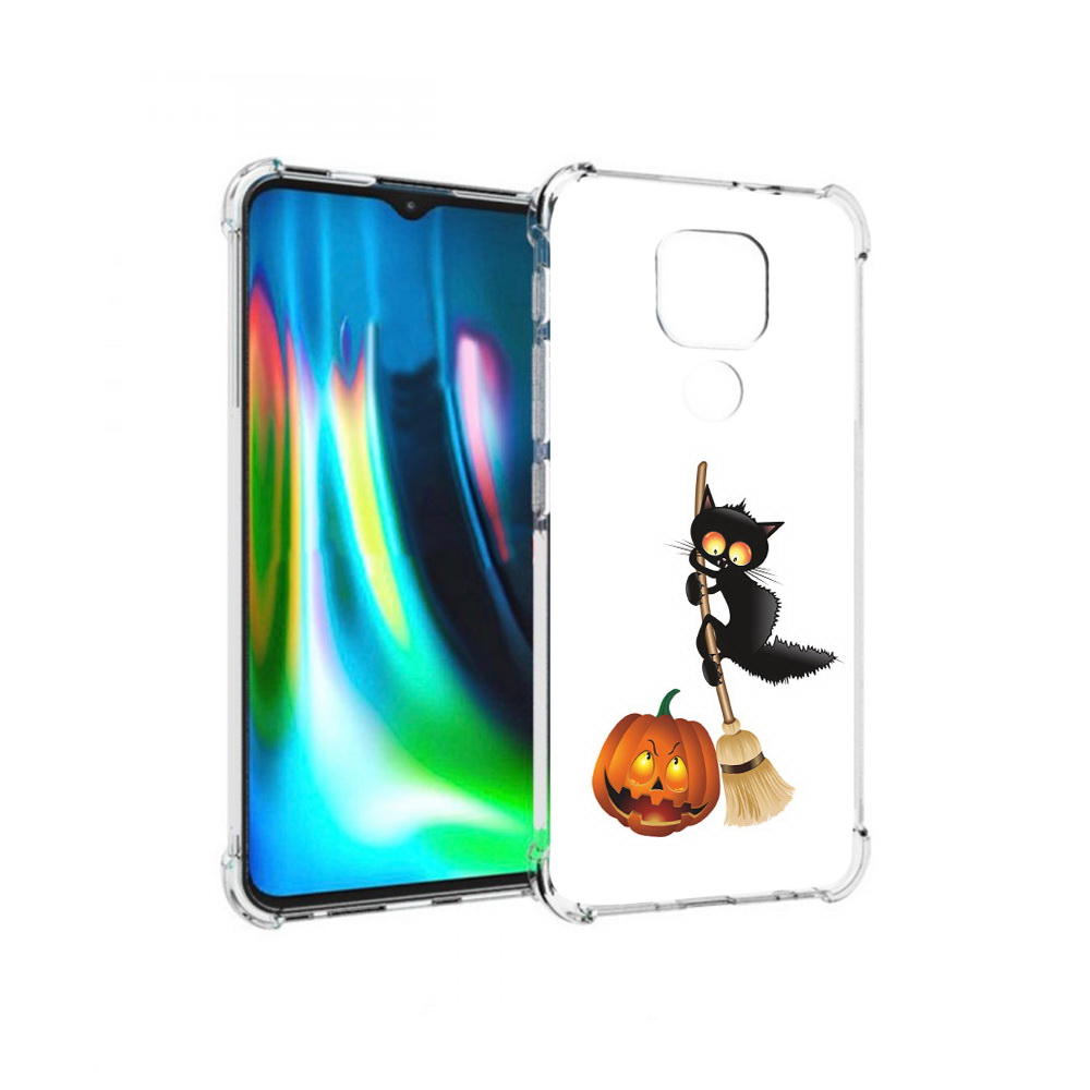 Чехол MyPads Tocco для Motorola Moto G9 Play хэлуинский котик (PT227081.347.667), Прозрачный, Tocco
Чехол MyPads Tocco для Motorola Moto G9 Play хэлуинский котик (PT227081.347.667), Прозрачный, Tocco