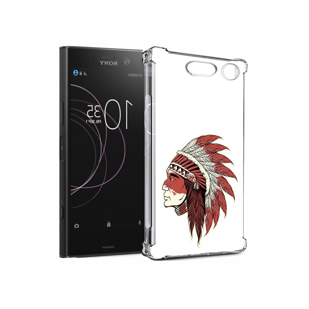 Чехол MyPads Tocco для Sony Xperia XZ1 красный индеец (PT77229.221.411), Прозрачный, Tocco
Чехол MyPads Tocco для Sony Xperia XZ1 красный индеец (PT77229.221.411), Прозрачный, Tocco