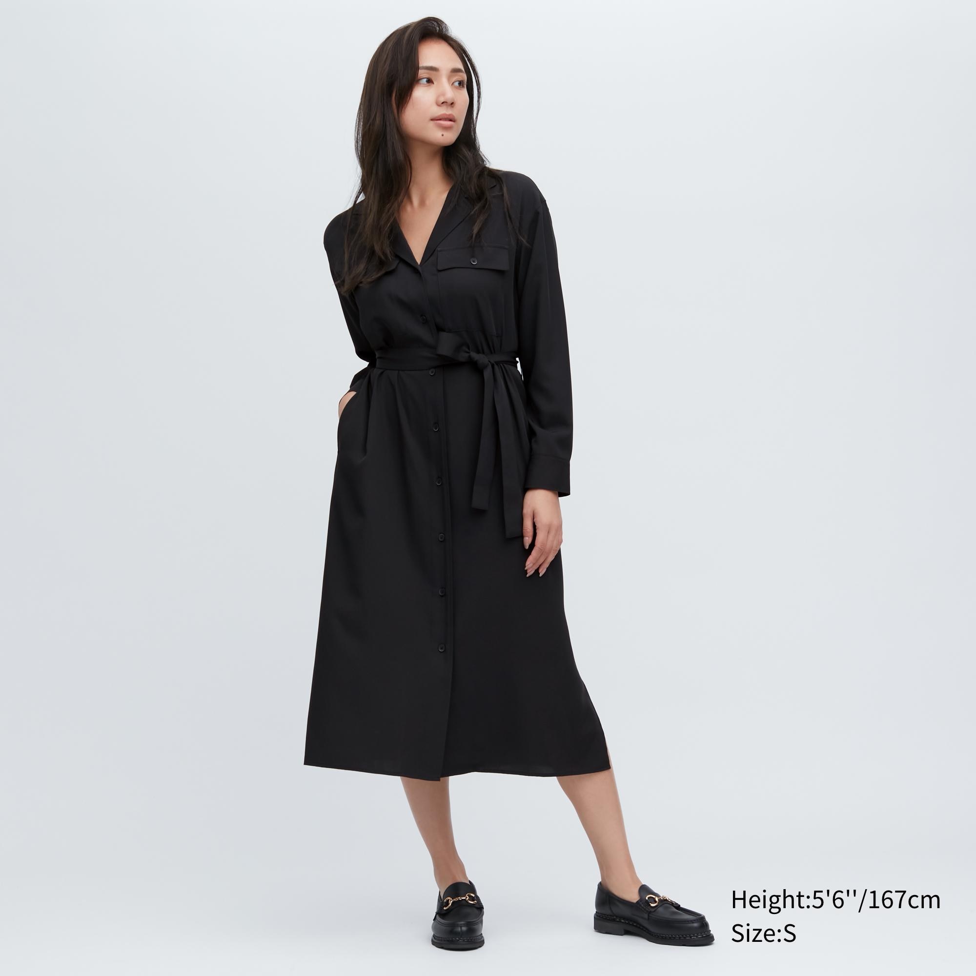 Платье женское UNIQLO 455682COL09 черное 2XS (доставка из-за рубежа), Черный, 455682COL09
Платье женское UNIQLO 455682COL09 черное 2XS (доставка из-за рубежа), Черный, 455682COL09