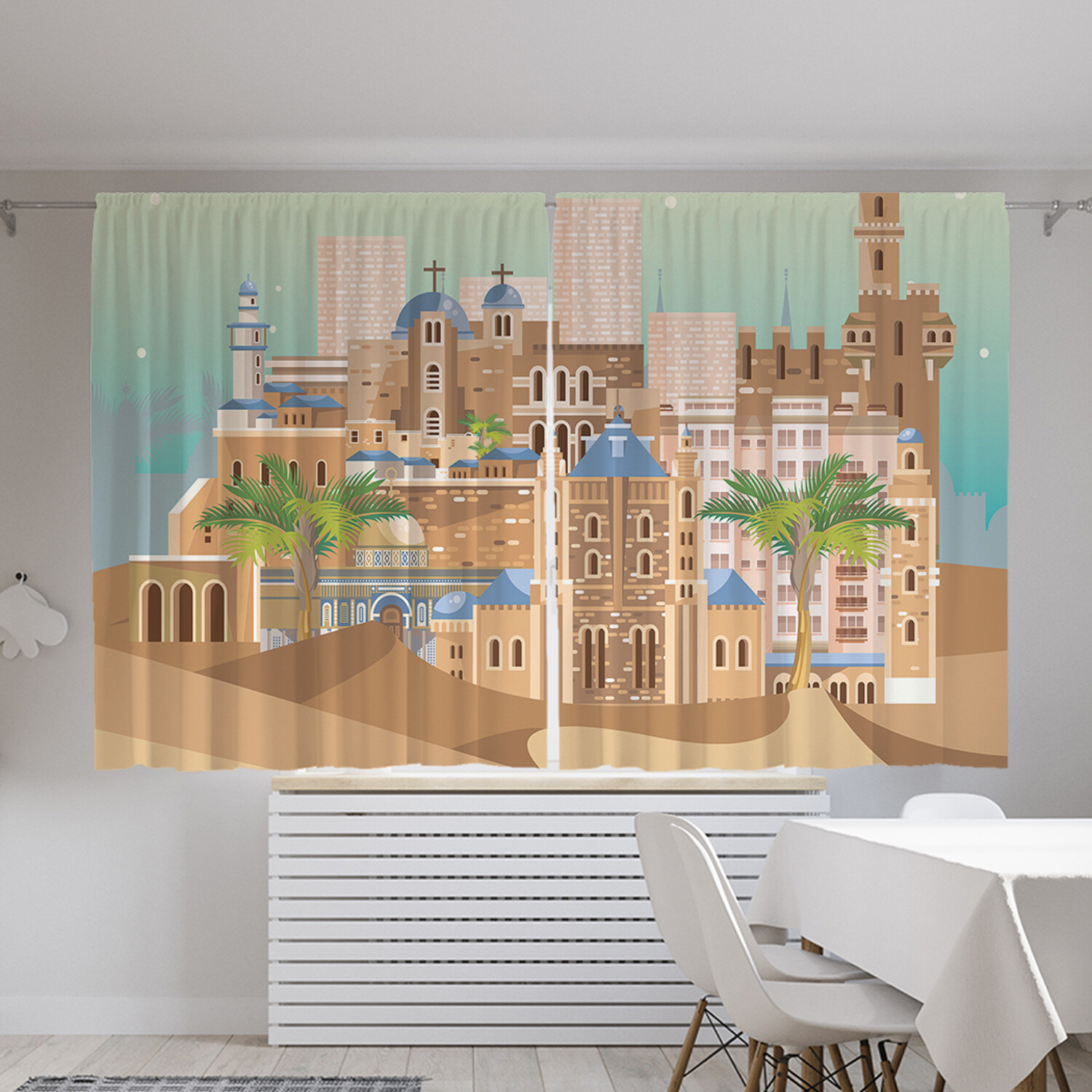 Классические шторы JoyArty "Панорама Израиля", серия Oxford DeLux, 2 полотна 145x180 см, Панорама Израиля
Классические шторы JoyArty "Панорама Израиля", серия Oxford DeLux, 2 полотна 145x180 см, Панорама Израиля