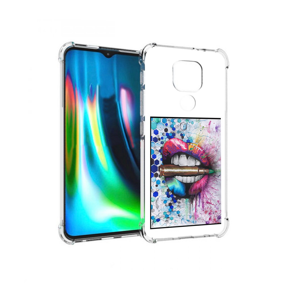 Чехол MyPads Tocco для Motorola Moto G9 Play разноцветные губы с пулей (PT227081.347.571), Прозрачный, Tocco
Чехол MyPads Tocco для Motorola Moto G9 Play разноцветные губы с пулей (PT227081.347.571), Прозрачный, Tocco