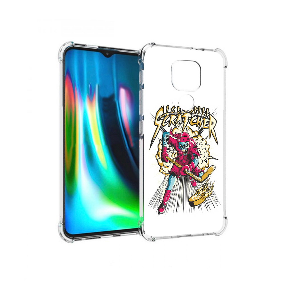 Чехол MyPads Tocco для Motorola Moto G9 Play нарисованный скелет хоккеист, Прозрачный, Tocco
Чехол MyPads Tocco для Motorola Moto G9 Play нарисованный скелет хоккеист, Прозрачный, Tocco